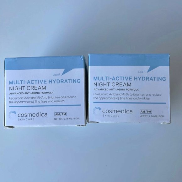 COSMEDICA Multi-Active Hydrating Night Cream,  LOT OF 2  EXP. 12/2022 - Picture 1 of 9
